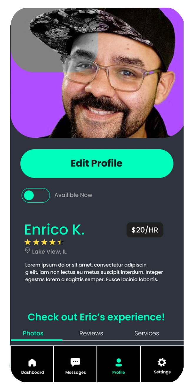 Pinwrk Provider Profile