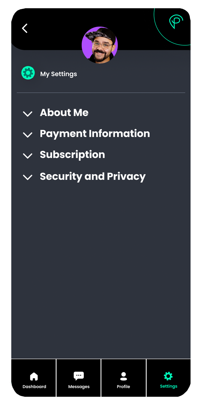 Pinwrk Provider Settings